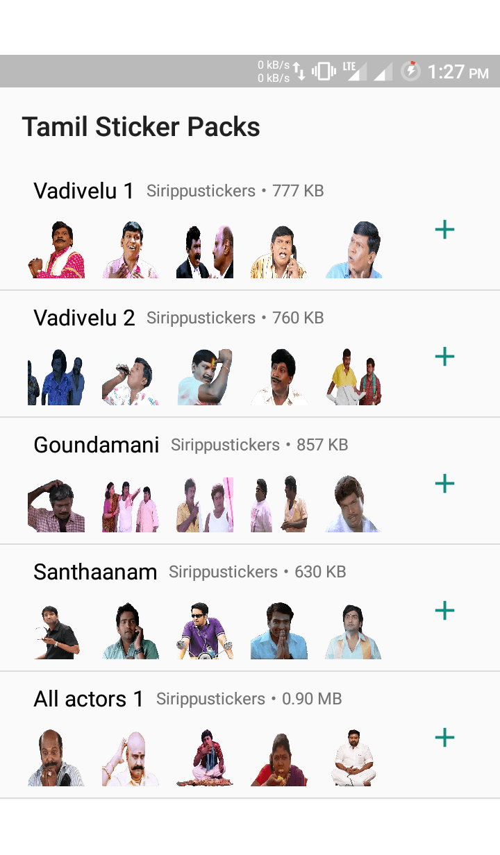 Whatsapp sticker download in tamil