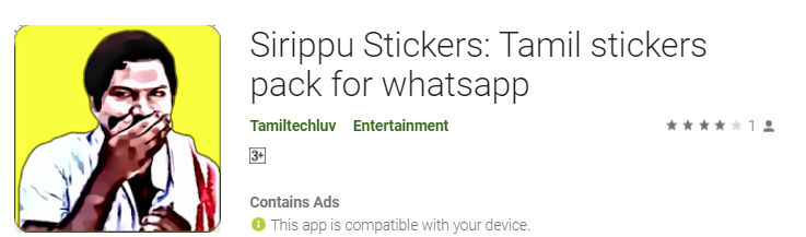 Tamil whatsapp stickers app download
